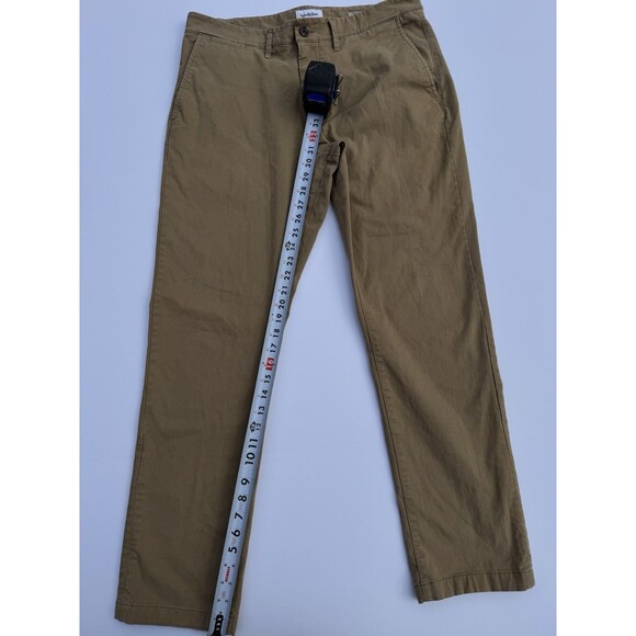 Goodfellow & Co Men’s Hennepin Chino Pants 36x32 Khaki Athletic Fit Stretch - Picture 1 of 8
